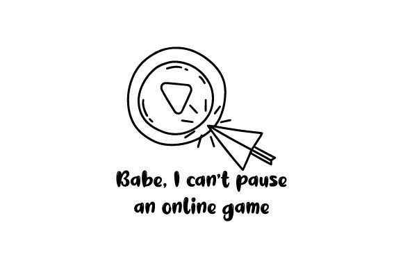 Babe, I Can’t Pause an Online Game – A Playful Craft Design for Gamers & Makers