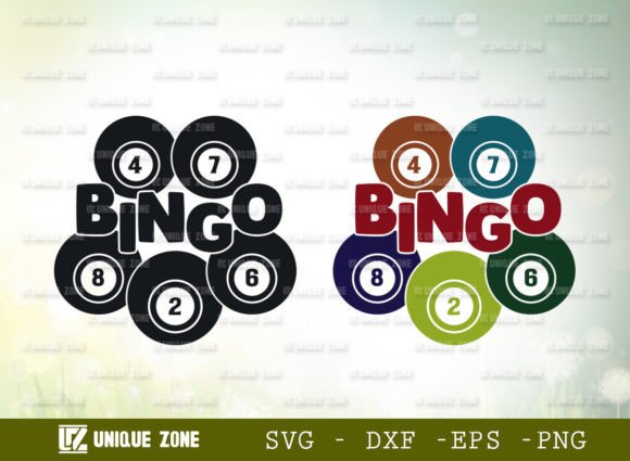 Bingo SVG Cut File: Playful Graphics for Blog & Editorial Design