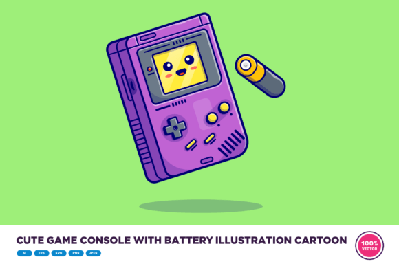 Cute Game Console with Battery Cartoon: A Designer’s Real-World Review for Client Projects