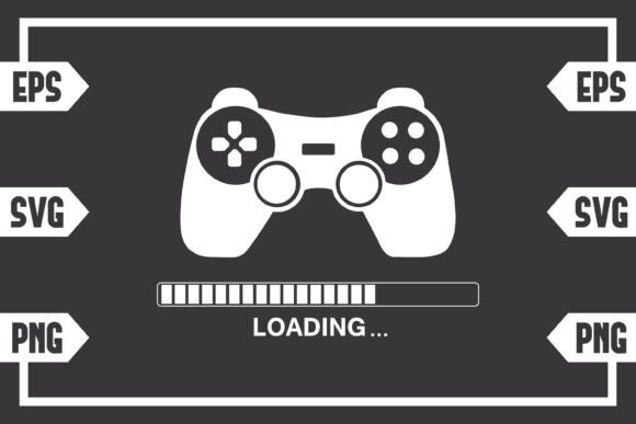Game Controller Loading: A Crafter’s Must-Have Graphic for Digital Projects