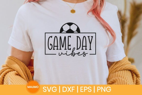 Game Day Vibes Soccer Sports SVG Quote Review