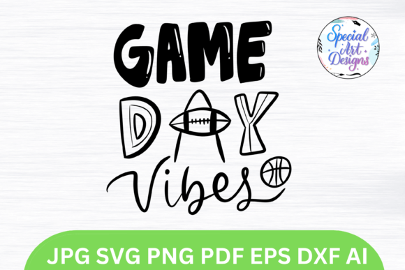 Game Day Vibes SVG: A Brand Designer’s Take on This Handmade Graphic for Local Business Branding