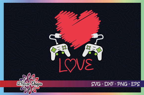 Game Lover Game Controller SVG & PNG Graphics for Crafts & Cricut Projects