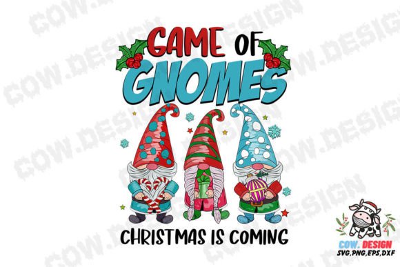 Game of Gnomes Christmas is Coming SVG: A Crafty Graphic for Festive Blogging
