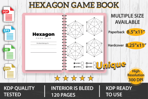 Hexagon Game Book KDP Interior: A Visual Designer’s Review for Bloggers & Digital Publishers