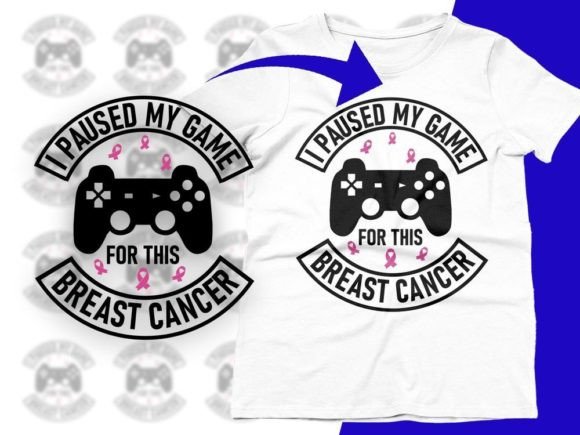 I Paused My Game for This Breast Cancer Graphic for Crafts