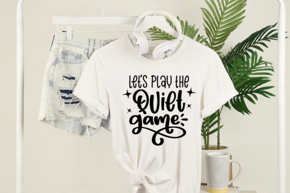 Let’s Play the Quiet Game Funny SVG – A Playful Graphic for Lifestyle and Humor Blogs