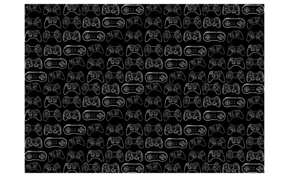 Paper Wrap with Theme Console Game Graphics for Crafts & Digital Selling