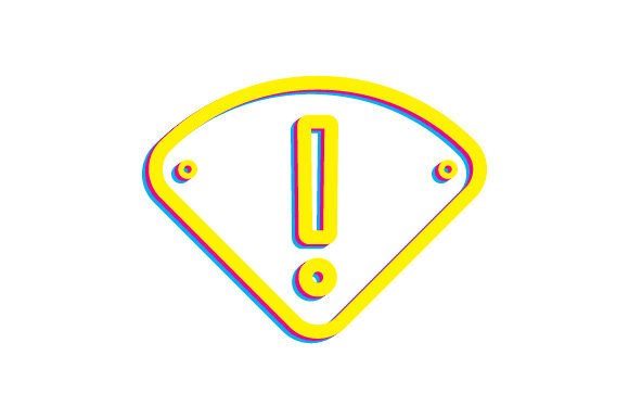 Playful Alert: Video Game Icon, Exclamation Mark for Crafty Branding and Game-Inspired Packaging