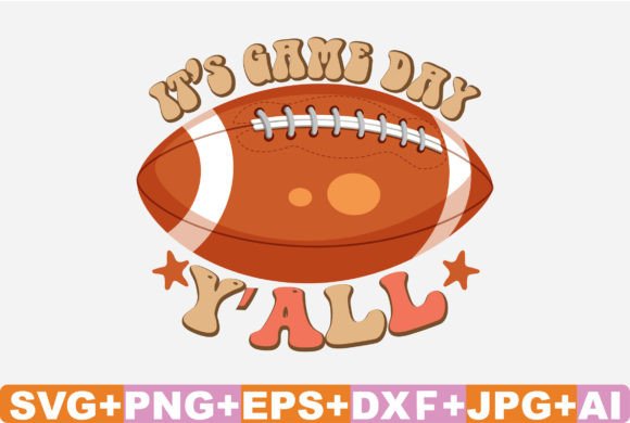 Retro It’s Game Day Y’all Sublimation: Bold Graphics for Lifestyle & Crafts Blogs